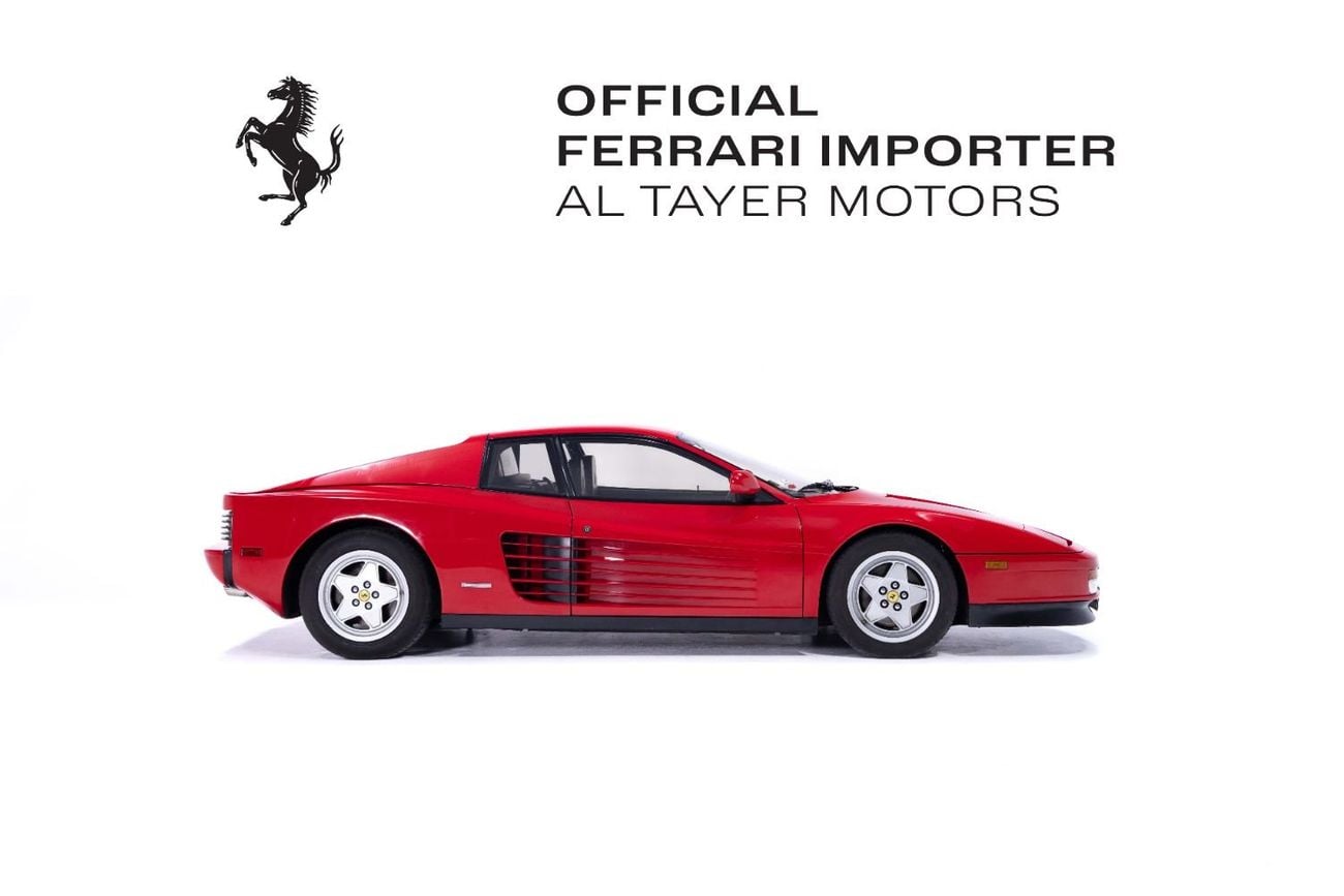 Ferrari Testarossa Drive the Legend: Classiche MY in Rosso Corsa