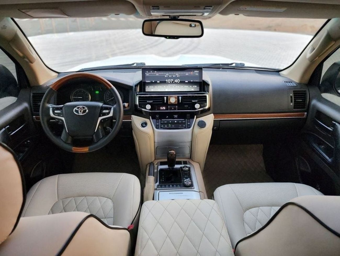 تويوتا لاند كروزر GX.R V6 upgrade 2021