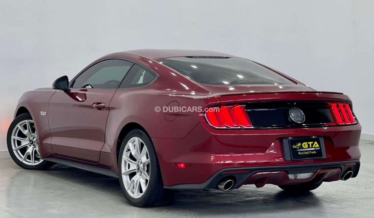 Ford Mustang GT Premium 2015 Ford Mustang GT Premium 50th Anniversary, Warranty, Service History, GCC