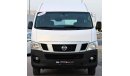 Nissan Urvan HIGH ROOF - GCC - ACCIDENTS FREE - CAR IS PERFECT CONDITION INSIDE OUT