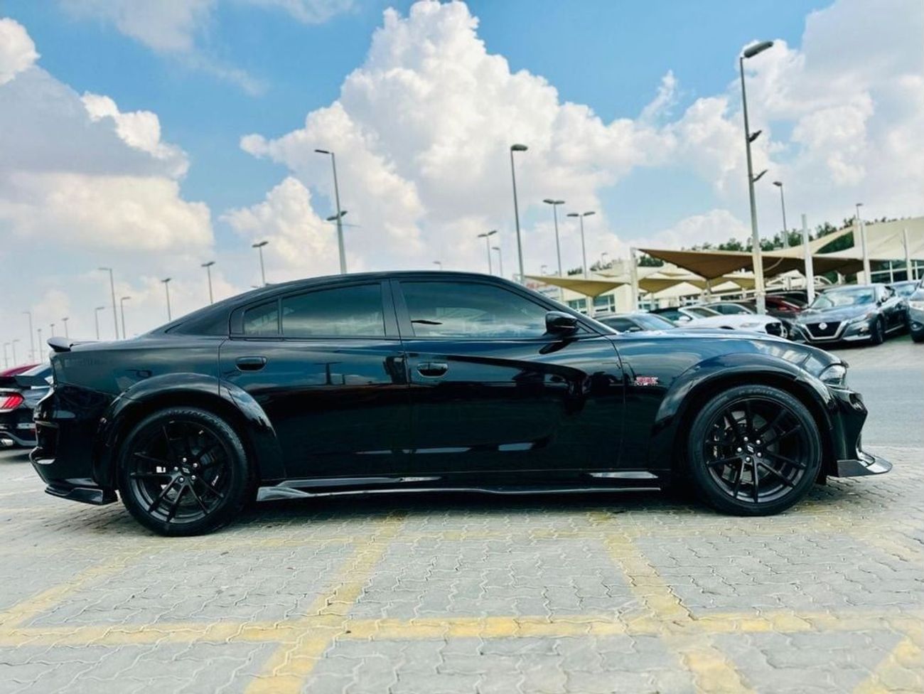 Dodge Charger SRT8 Scatpack 6.4L | Monthly AED 2260/- | 0% DP | Widebody Kit | Blindspot | # 57869