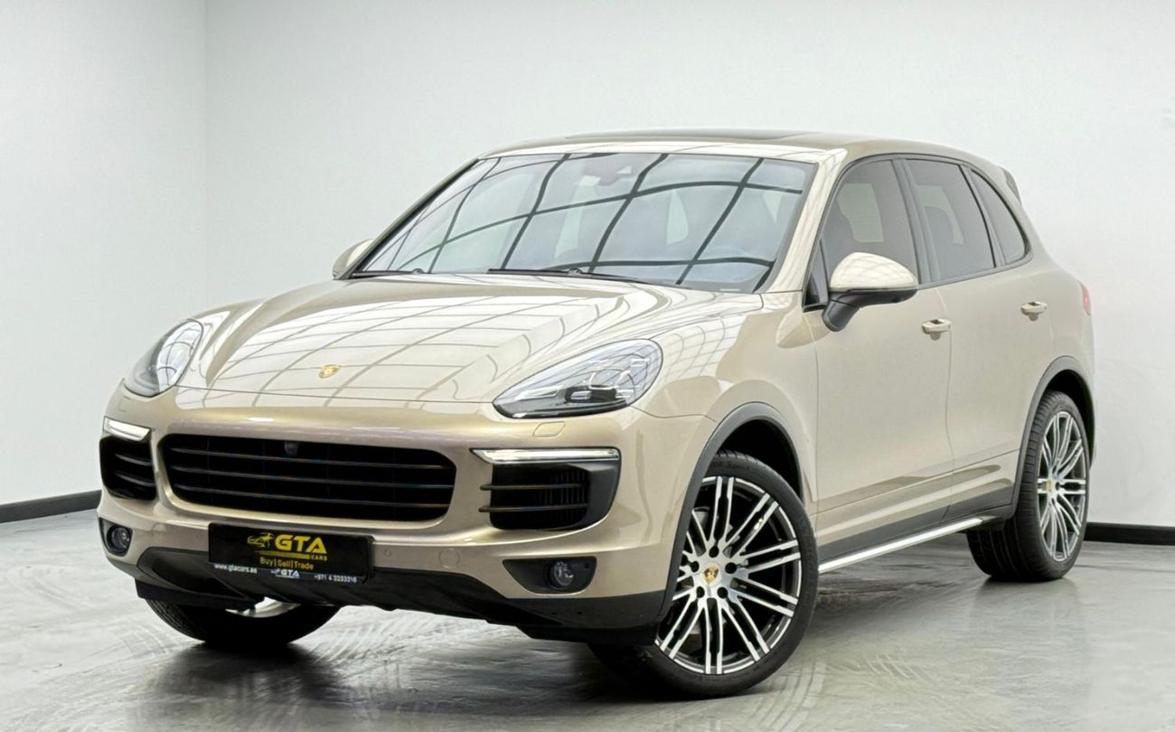 Porsche Cayenne 2016 Porsche Cayenne S, Full Porsche Service History, Low Km, Fully Loaded, Excellent Condition, GCC