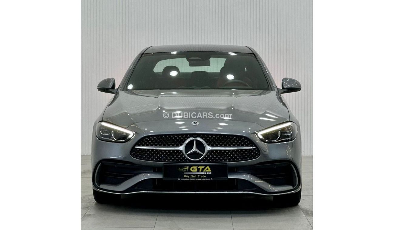 Mercedes-Benz C 200 2023 Mercedes-Benz C200 AMG Premium Plus, Mercedes Warranty 2028, Low Mileage, GCC