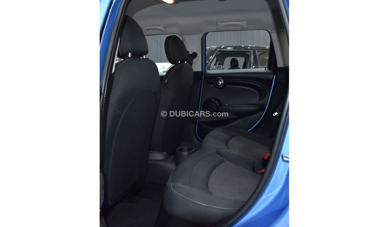 Mini Cooper EXCELLENT DEAL for our Mini Cooper ( 2015 Model ) in Blue Color GCC Specs