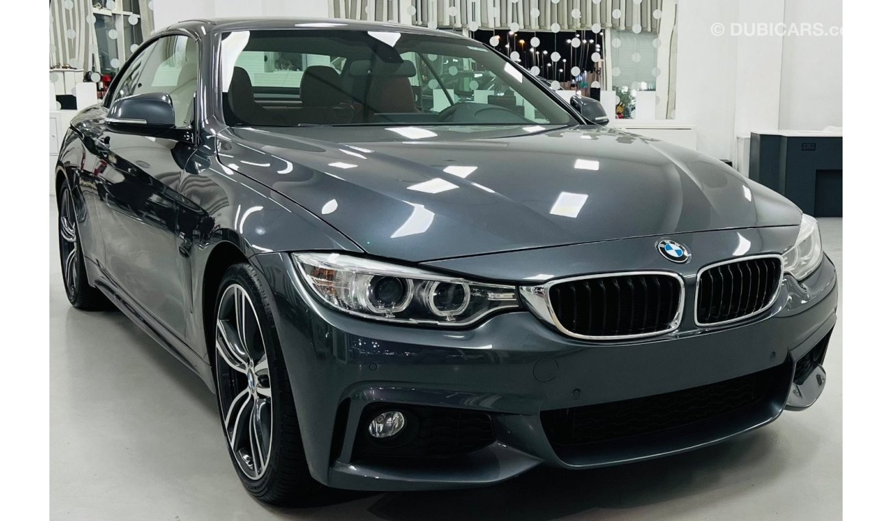 BMW 428i M Sport GCC .. FSH .. Perfect Condition .. Convertible .