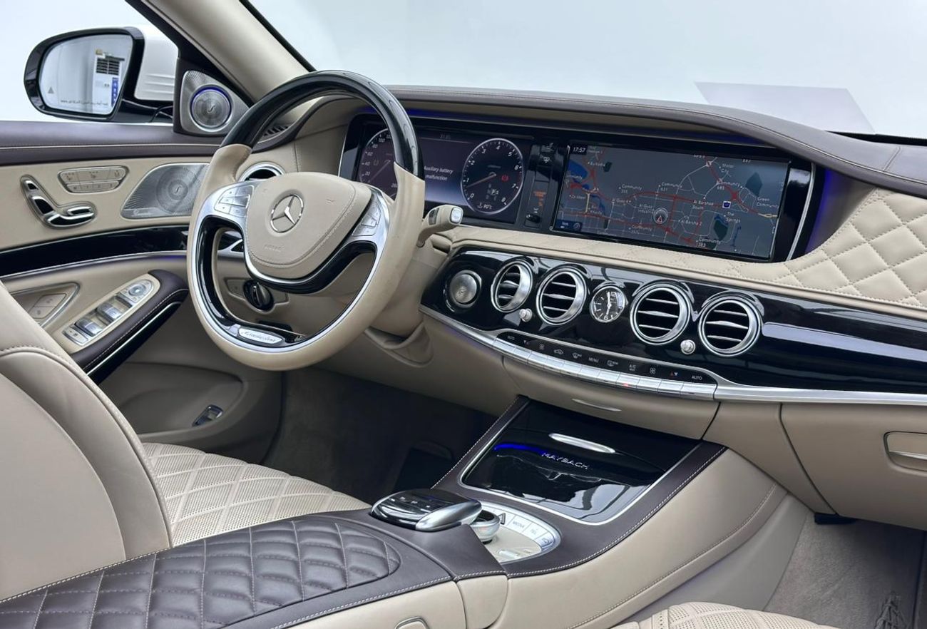 Mercedes-Benz S 600 Maybach 6.0L 2016 Mercedes-Maybach S600, Full Service History, Excellent Condition, GCC