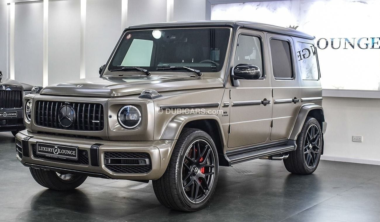 Mercedes-Benz G 63 AMG MERCEDES-BENZ G63 AMG BITURBO DOUBLE NIGHT PACKAGE 2022. IN EXCELLENT CONDITION