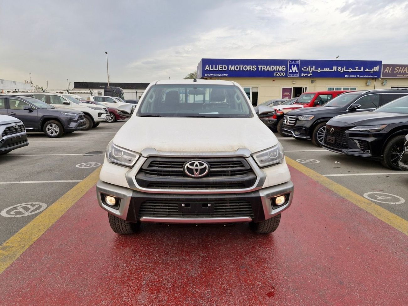 تويوتا هيلوكس 2024 Toyota Hilux 4WD D/C P/up 4x4 2.7L A/T Brand New 0Km