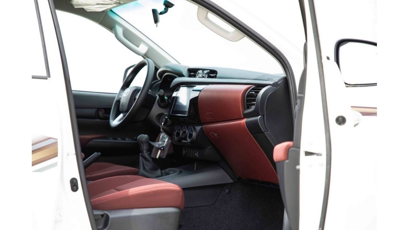 Toyota Hilux 2024 Toyota Hilux 2.4L DC WB 4X4 - Super White inside Red | Export Only