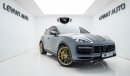 بورش كايان توربو PORSCHE CAYENNE TURBO GT COUPE, LIMITED EDITION, GCC, UNDER MAIN DEALER WARRANTY