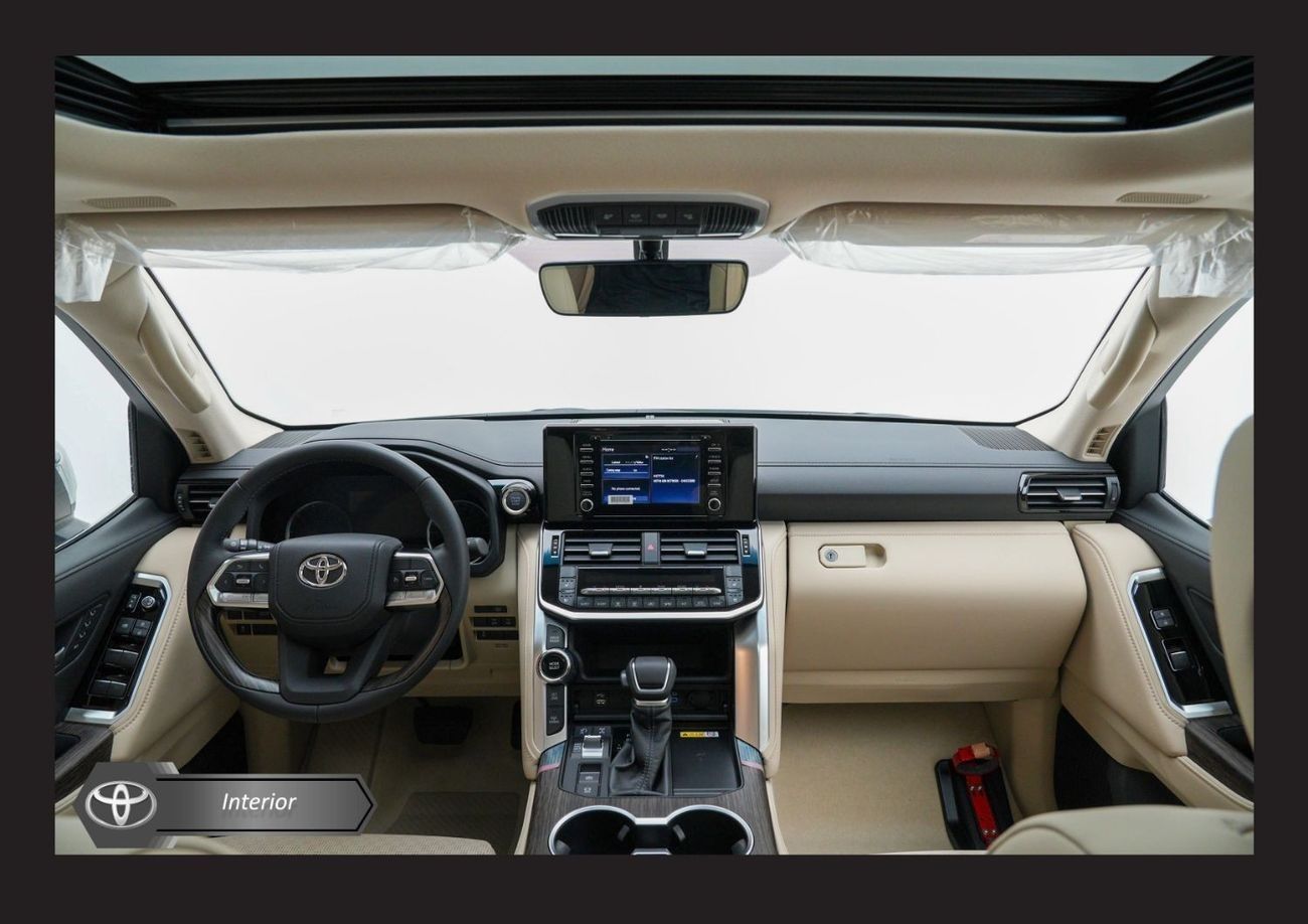 تويوتا لاند كروزر #Al TOYOTA LAND CRUISER LC300 VX 3.3L TWIN TURBO MID A/T DSL 2025 Export Only