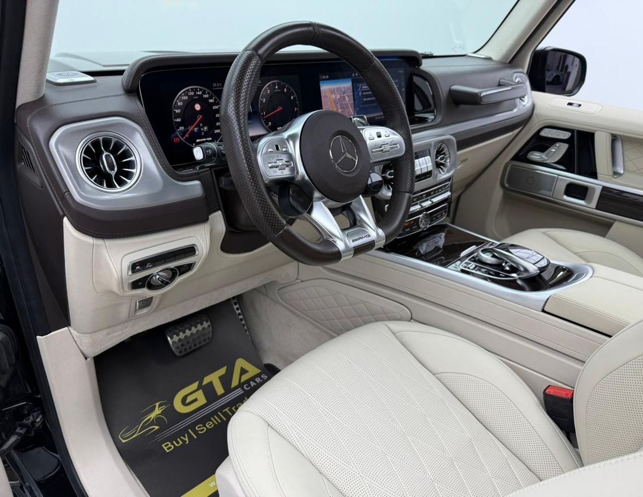 مرسيدس بنز G 63 AMG 2020 Mercedes Benz G63 AMG Brabus Kit, 2026 MB Service Pack, Warranty, Fully Loaded, GCC