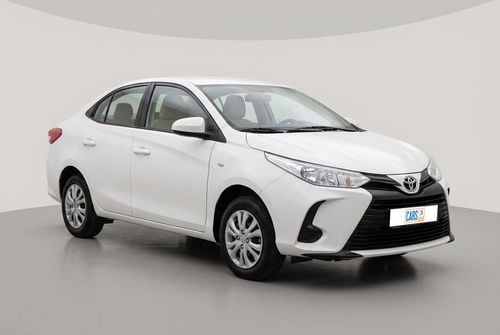Toyota Yaris Mid 1.3L Sedan 2021 SE | AED 563/Month | 0 DP | 30 Day Return | Warranty | Service History