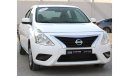 Nissan Sunny NISSAN SUNNY 2018 WHITE GCC EXCELLENT CONDITION WITHOUT ACCIDENT