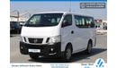 Nissan Urvan 2016 | URVAN STANDARD ROOF - 14 SEATER PASSENGER VAN WITH GCC SPECS AND EXCELLENT CONDITION