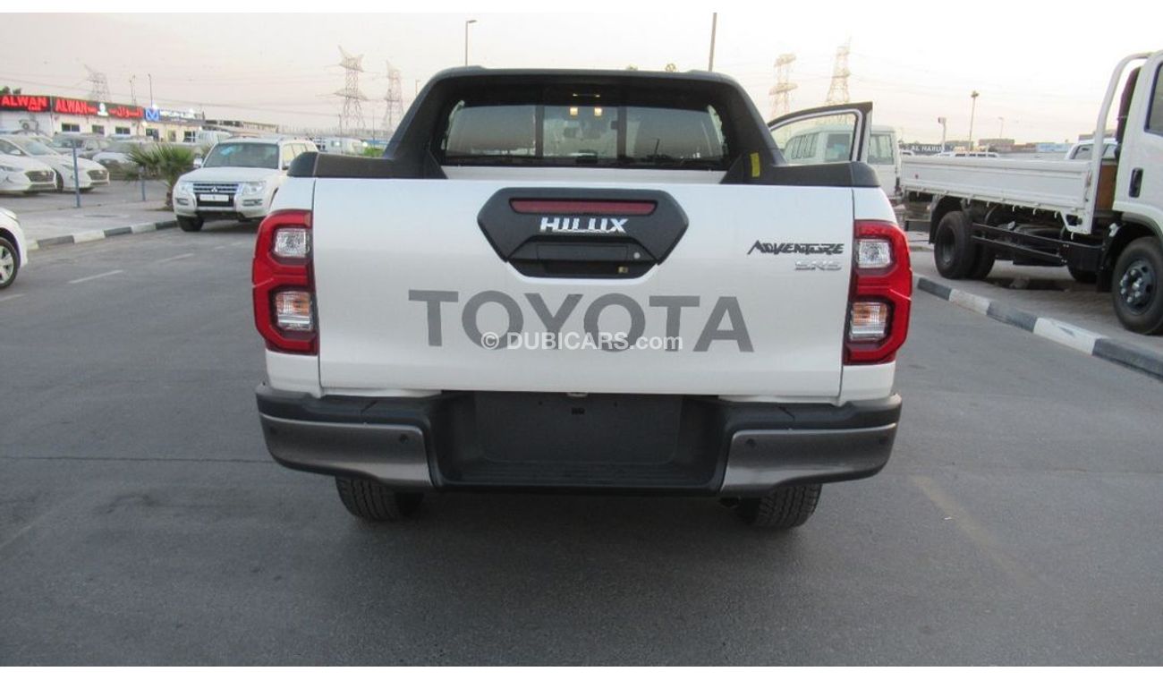 Toyota Hilux 4x4 D/C 2.8L DSL A/T - ADVENTURE - 23YM - WHT_BLK (FOR EXPORT)