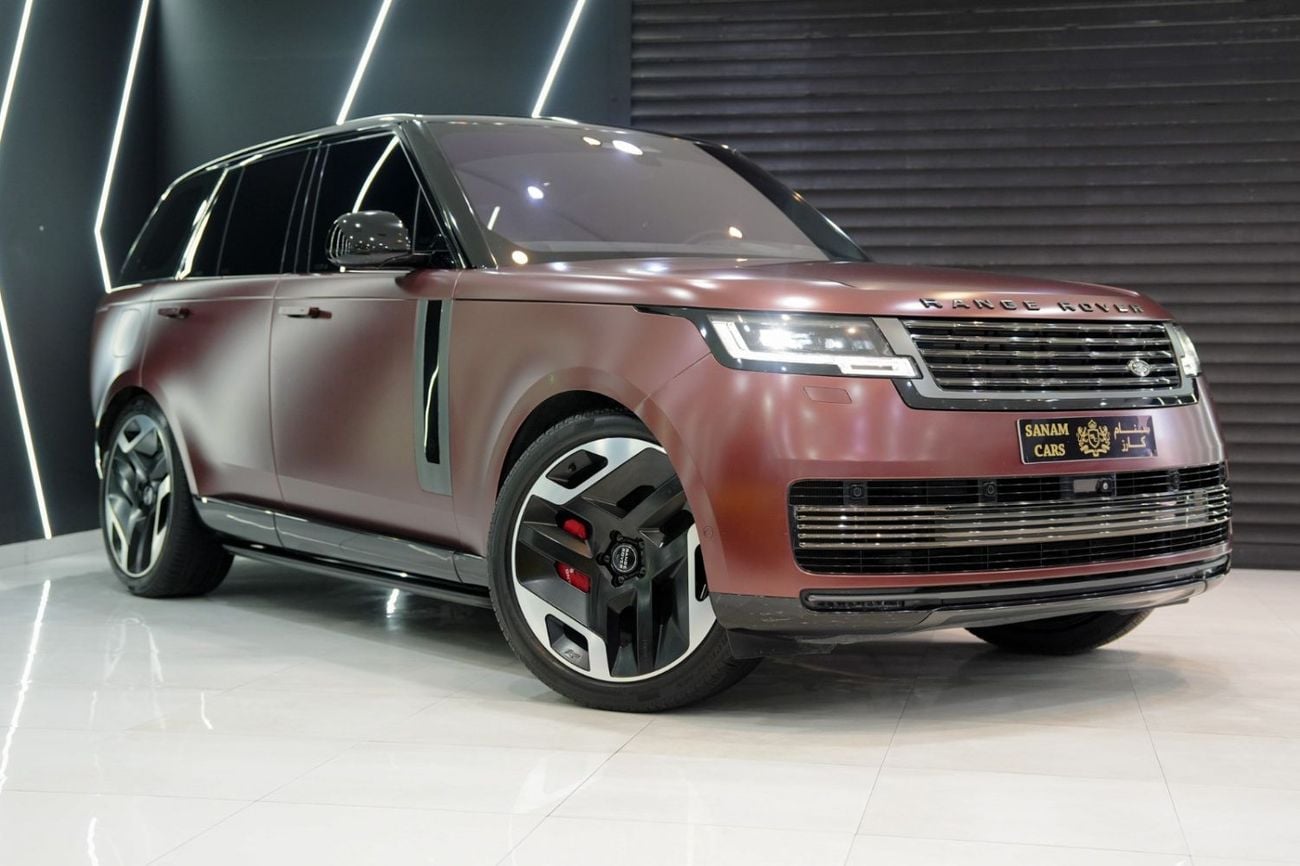 لاند روفر رينج روفر SV P530 2023 Range Rover Vogue SV, Rear Entertainment Display,Two-Tone Interior, Al Tayer Warranty + Service