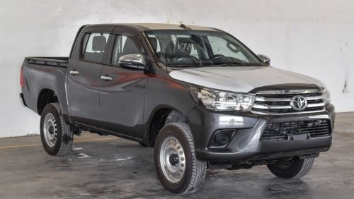 تويوتا هيلوكس 2023 Toyota Hilux 4x4 Double Cabin 2.4L Low Option Diesel AT | Grey inside black