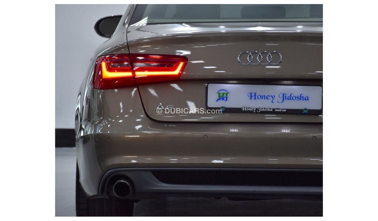 Audi A6 EXCELLENT DEAL for our Audi A6 S-Line 50TFSi QUATTRO ( 2015 Model ) in Brown / Beige Color GCC Specs
