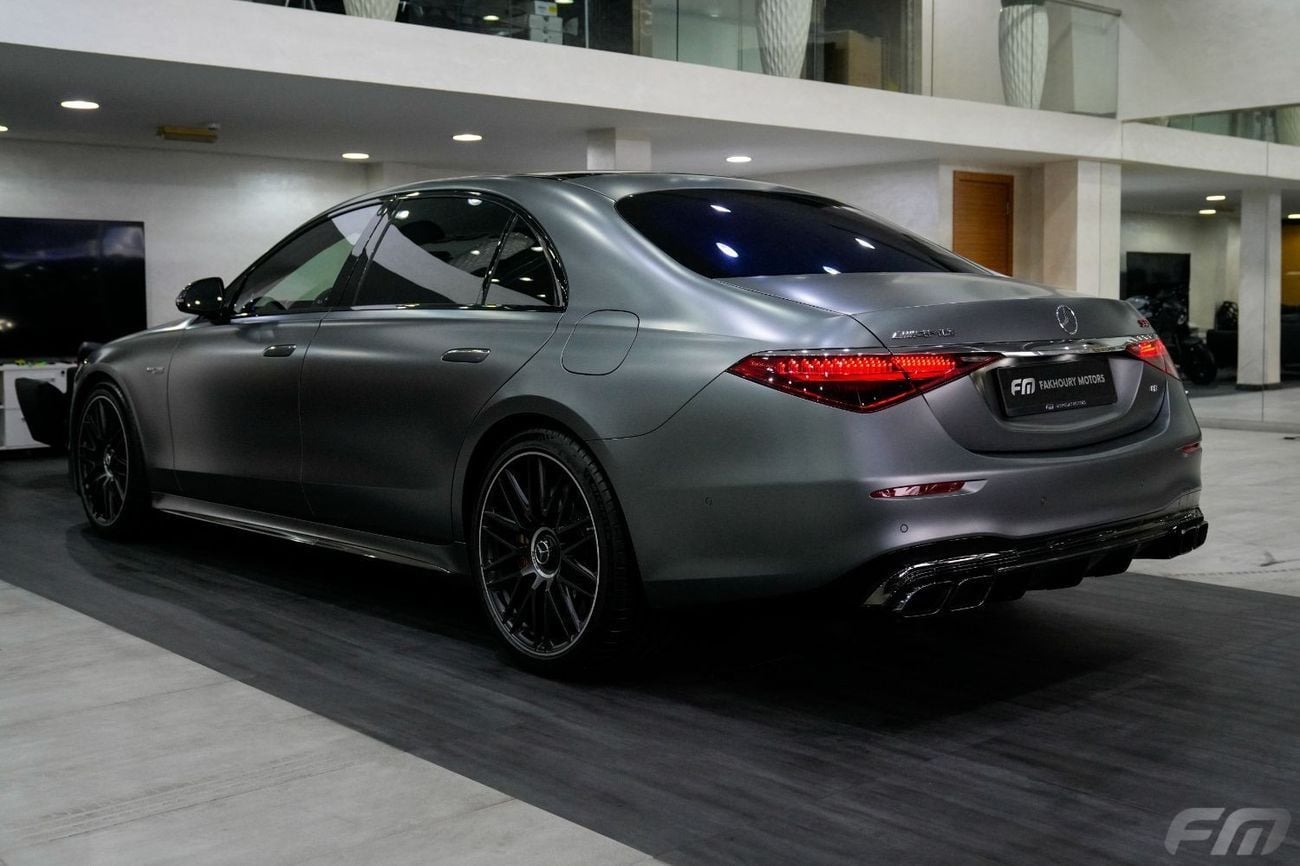 مرسيدس بنز S 63 AMG E PERFORMANCE EDITION 1