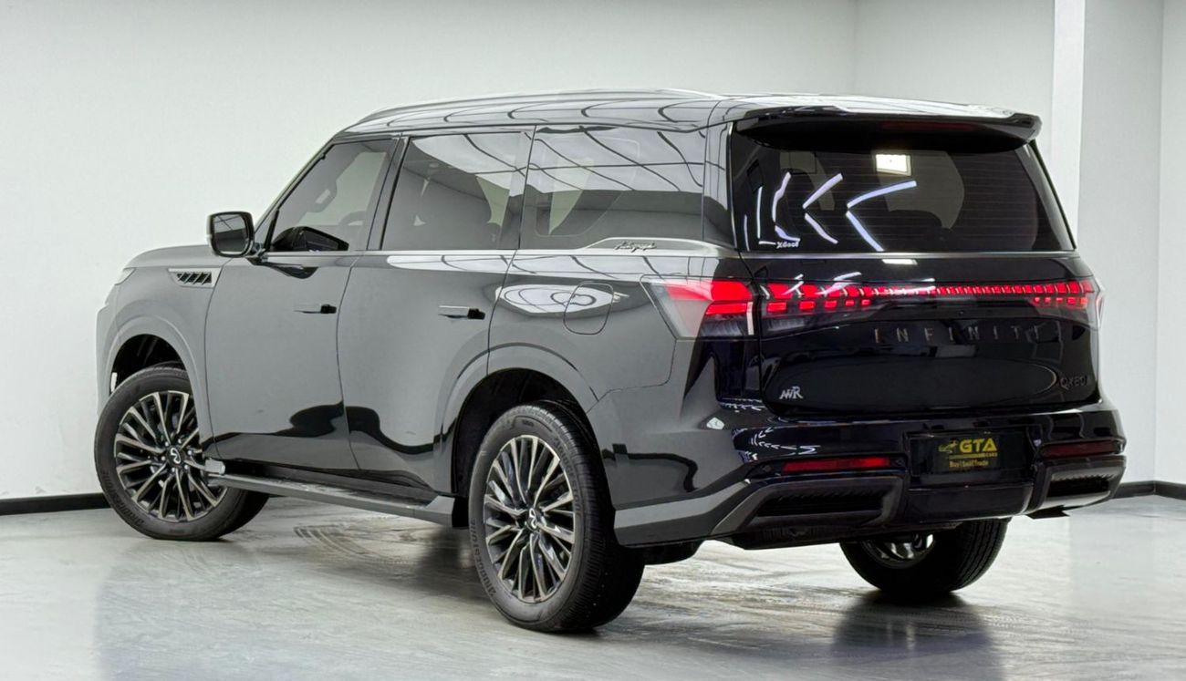 Infiniti QX80 Autograph Bench Chairs 3.5L 2025 Infiniti QX80 Autograph, 5 Years Infiniti Warranty, Full Infiniti S