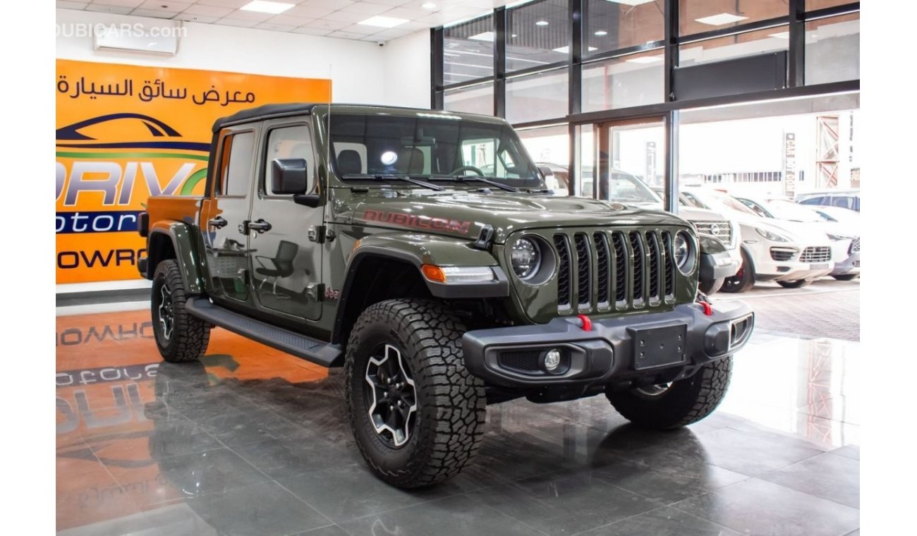 جيب جلادياتور JEEP WRANGLER RUBICON GLADIATOR  2023 engine 3.6L V6 PICK UP  4X4 (Clean title ) Full option