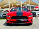 Ford Mustang EcoBoost Convertible | Monthly AED 930/- | 0% DP | Custom Leather Seats | # 48526