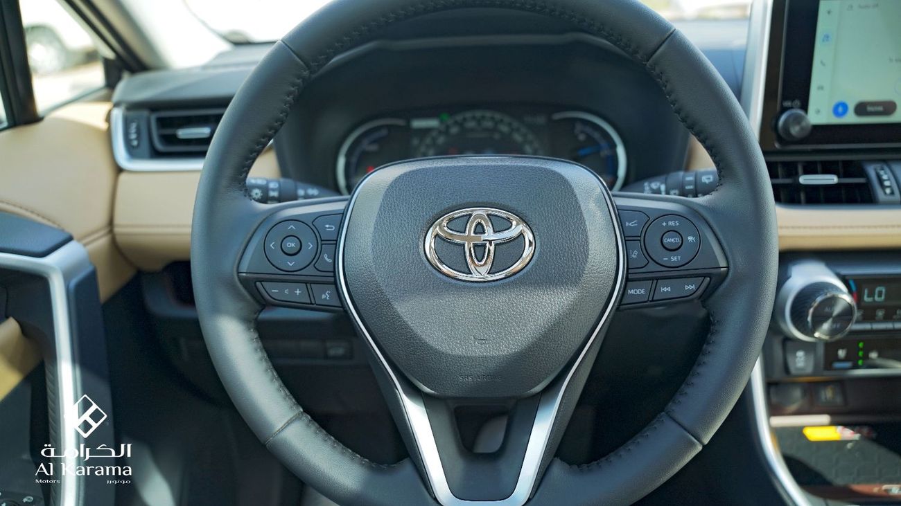 تويوتا راف ٤ محرك هجين سعة 2.5 لتر | إصدار محدود | رادار | ذاكرة للمقاعد | فتحة سقف بانورامية | كامل المواصفات