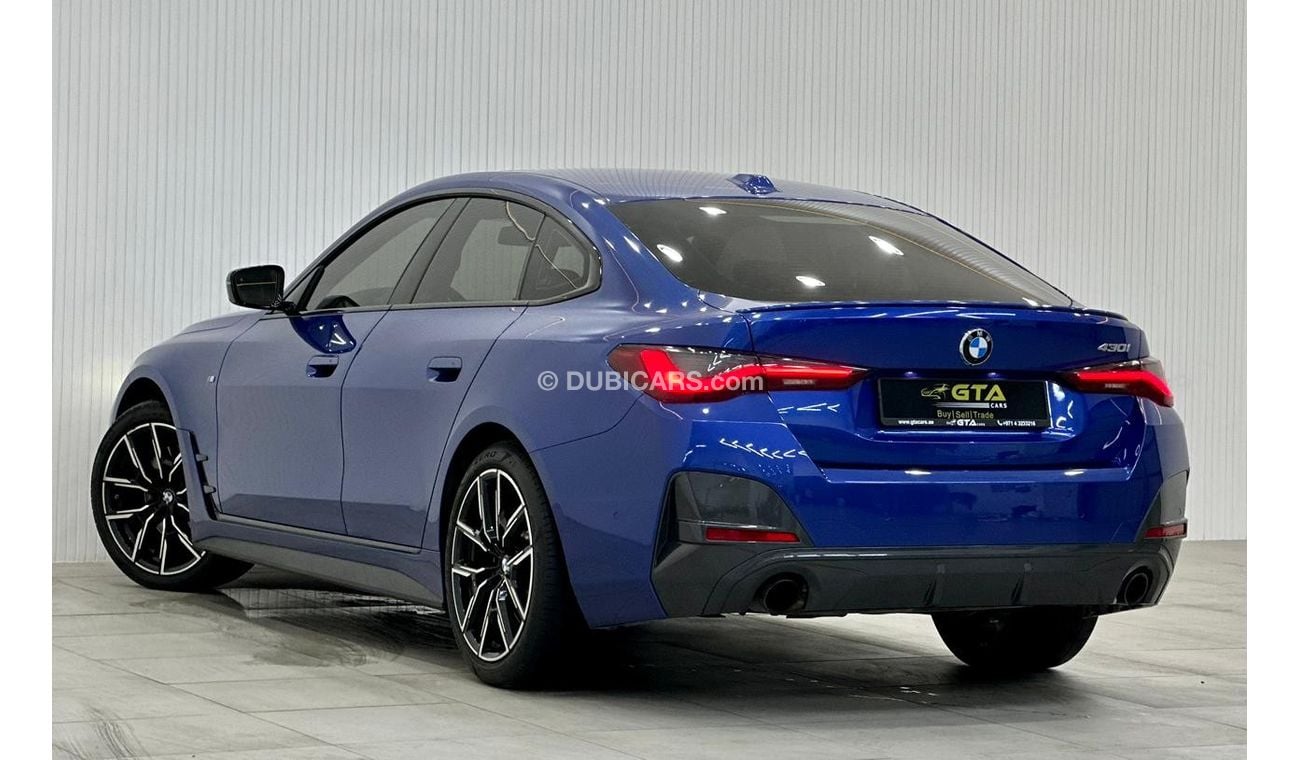 بي أم دبليو 430i 2022 BMW 430i M Sport Grancoupe, 5 Years BMW Warranty + Service Pack, FSH Agency, GCC