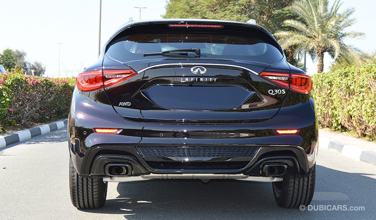 Infiniti Q30 S 2017 Luxury 4dr  AWD 2.0L 4cyl Turbo Full Option Gcc With 3Yrs./100k Km Warranty at the Dealer