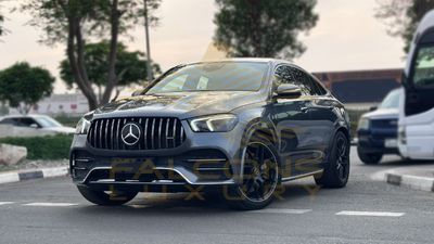 مرسيدس بنز GLE 53 AMG COUPE 4MATIC+ مرسيدس بنز GLE 53 كوبيه موديل 2021، طلاء أصلي، مواصفات AMG الخليجية