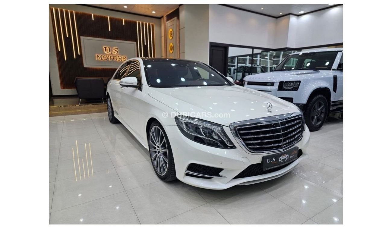 مرسيدس بنز S 400 MERCEDES S400 AMG GCC 2016 FULLY LOADED SINGLE OWNER WITH FULL AGENCY SERVICE IN VERY MINT CONDITION