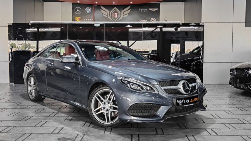 Mercedes-Benz E200 Coupe AED 2,100 P.M | 2015 MERCEDES-BENZ E 200 COUPE AMG KIT 1.8L | GCC || FULL PANORAMIC VIEW