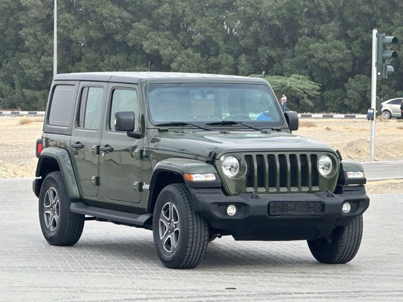 Jeep Wrangler Sport 3.6L M/T MODEL 2021 GCC CAR PERFECT CONDITION INSIDE AND OUTSIDE FULL OPTION