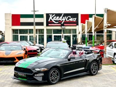 فورد موستانج Ecoboost Convertible | Monthly 1200/- | 0% DP | Original Airbags | # 04291