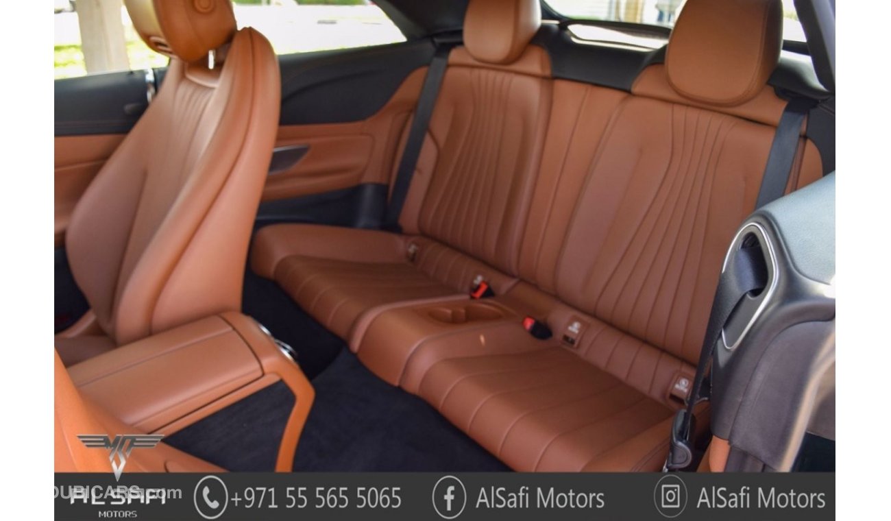 مرسيدس بنز E450 كوبيه CONVERTIBLE