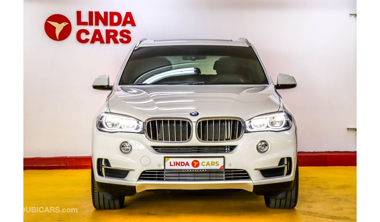 بي أم دبليو X5 BMW X5 X-Drive 35i (LOWEST MILEAGE) 2015 GCC under Warranty with Zero Down-Payment.