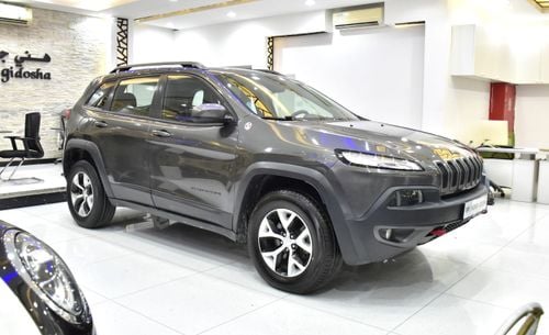 Jeep Cherokee EXCELLENT DEAL for our Jeep Cherokee TrailHawk ( 2014 Model ) in Grey Color GCC Specs