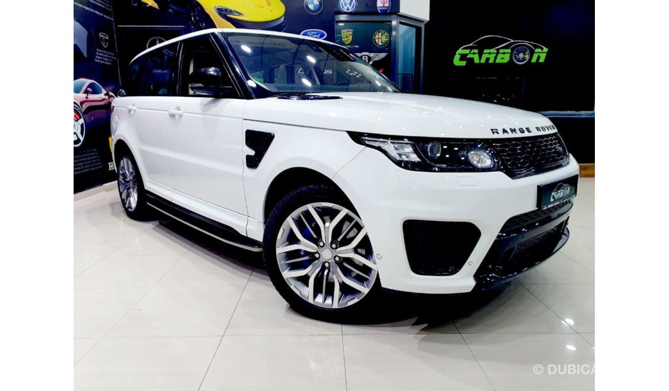 Land Rover Range Rover Sport Supercharged SVR - 2015 - GCC - UNDER WARRANTY - ( 3,660 AED PER MONTH )