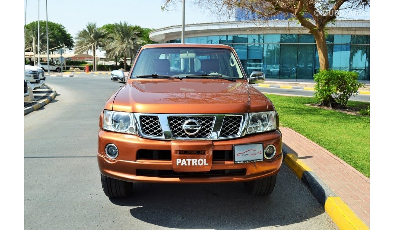 Nissan Patrol Super Safari - ZERO DOWN PAYMENT - 3545 AED/MONTHLY - 1 YEAR WARRANTY