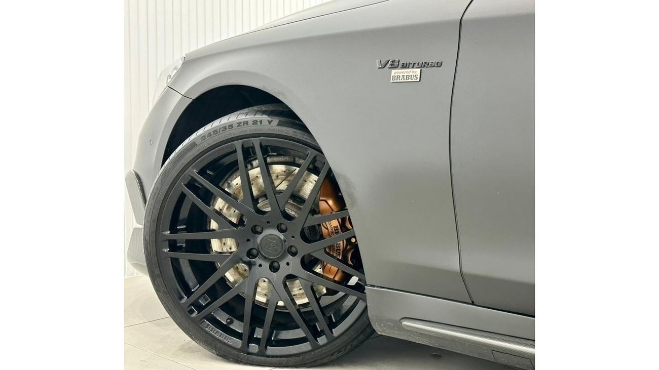 Mercedes-Benz S 63 AMG Std 2015 Mercedes Brabus S63 AMG 4MATIC, 1 Of 1, Full Service History, Fully Loaded, GCC