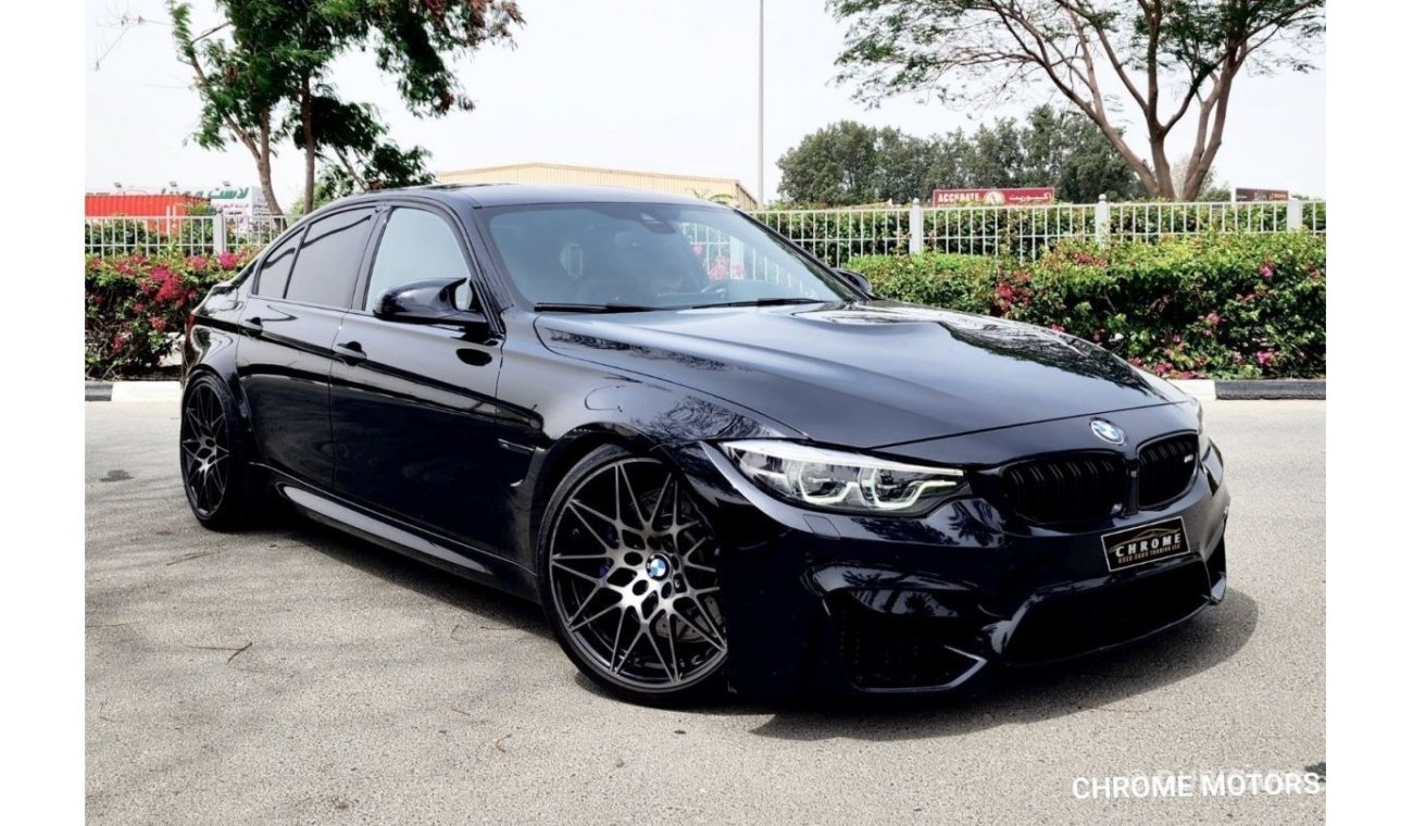 BMW M3 2018 BMW M3 4DR SEDAN, 3L 6CYL PETROL, AUTOMATIC, REAR WHEEL DRIVE.