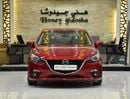 Mazda 3 EXCELLENT DEAL for our Mazda 3 ( 2015 Model ) in Red Color GCC Specs