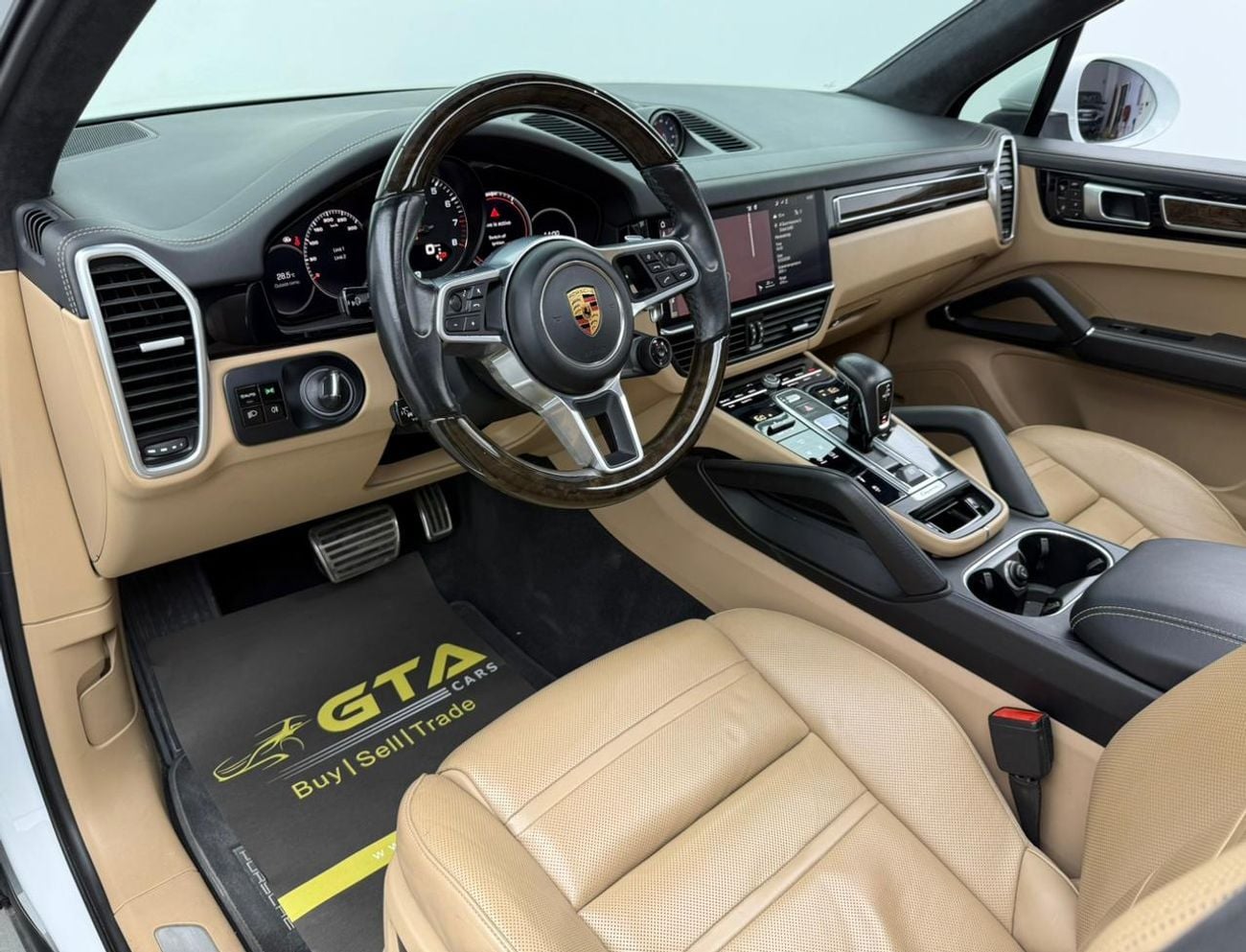 بورش كايان S 2.9L (440 HP) 2018 Porsche Cayenne S, Full Porsche Service History, Sport Chrono Package, Excellen