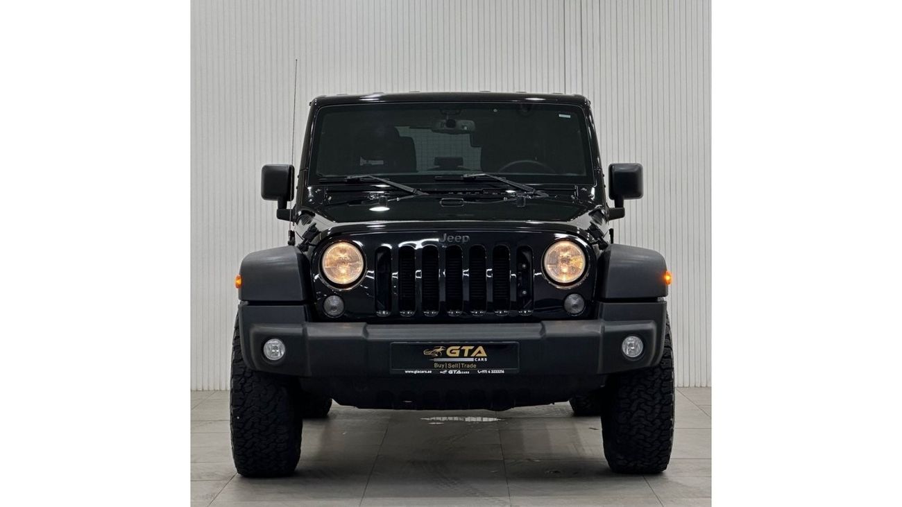 Jeep Wrangler Willys Wheeler 2018 Jeep Wrangler Willys Edition, 2024 June Jeep Warranty + Service Pack, GCC