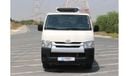 Toyota Hiace 2018 |  STANDARD ROOF CHILLER DELIVERY VAN WITH GCC SPECS AND EXCELLENT CONDITION