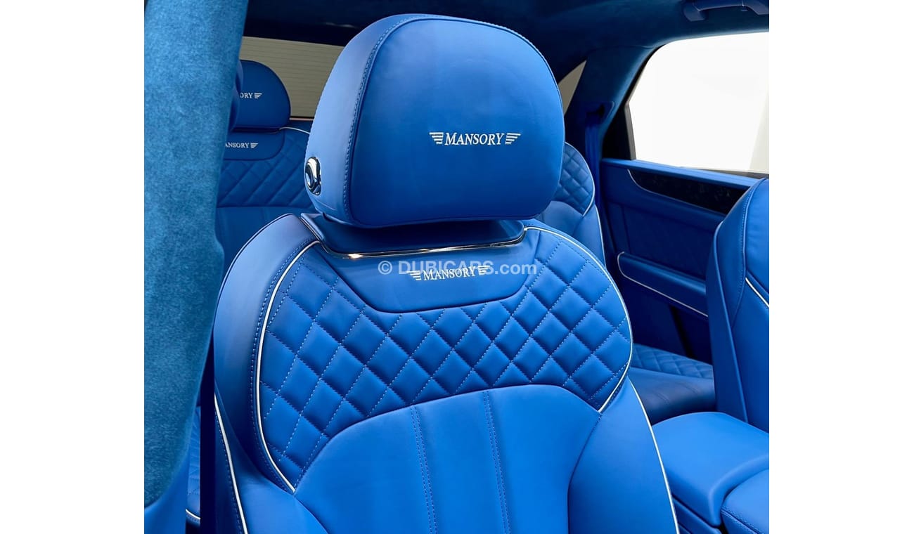 Bentley Bentayga Special Edition 2017 Bentley Bentayga Mansory W12, Only 1 in UAE Special Blue Interior, Full History