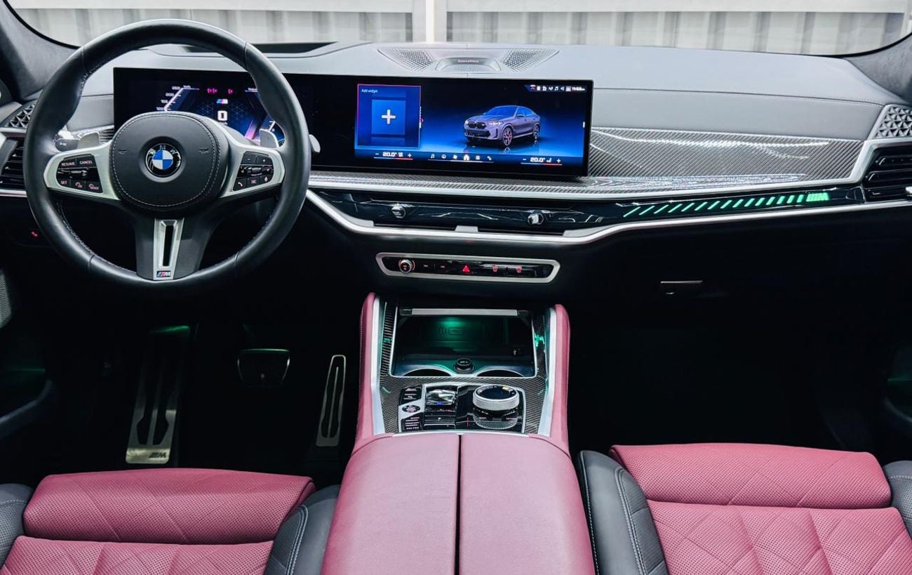 BMW X6 M60i  4.4 L,530hp,GCC,Low Mileage,Excellent,BMW Warranty & Service Till March 2030