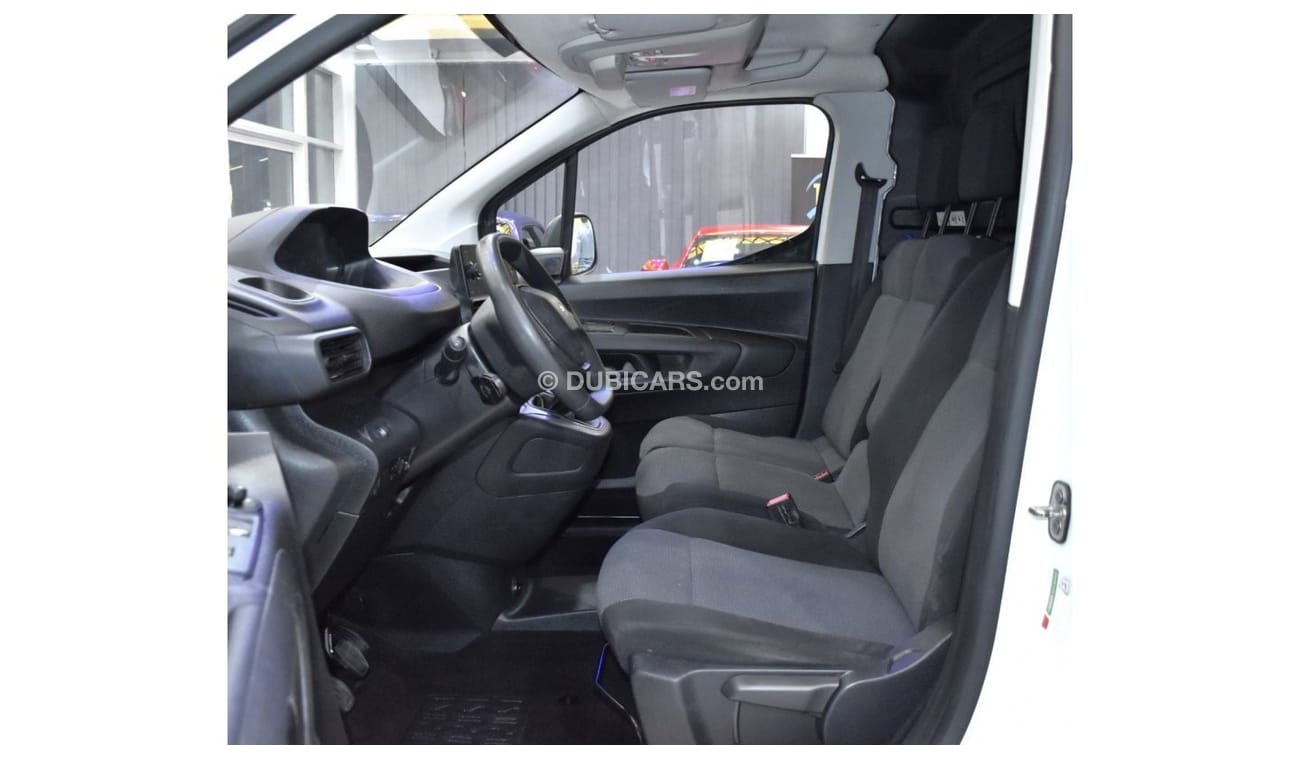 Peugeot Partner EXCELLENT DEAL for our Peugeot Partner Chiller Van ( 2020 Model ) in White Color GCC Specs