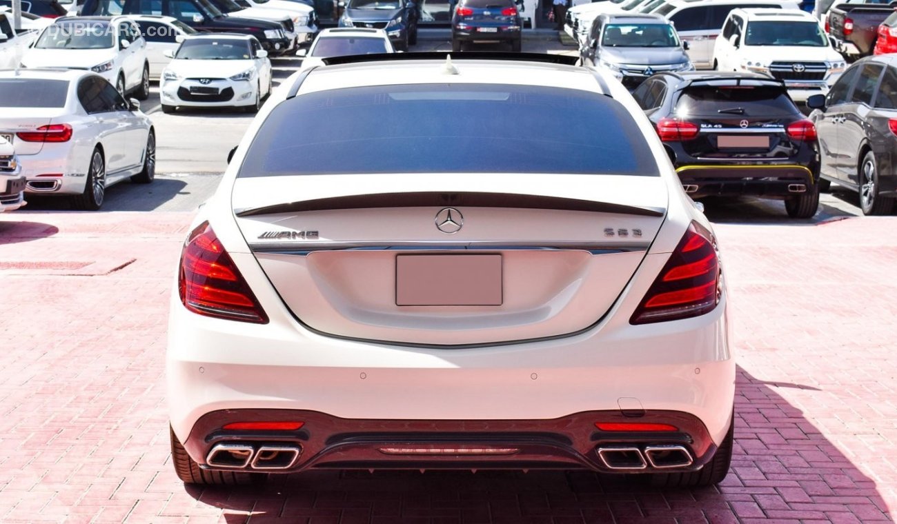 مرسيدس بنز S 63 AMG V8 Biturbo 4Matic